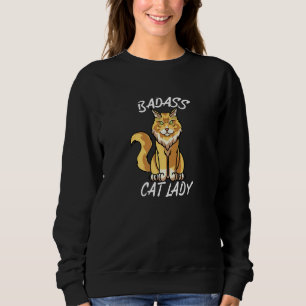 Maine Coon Cat Lady Cat Mum Sweatshirt