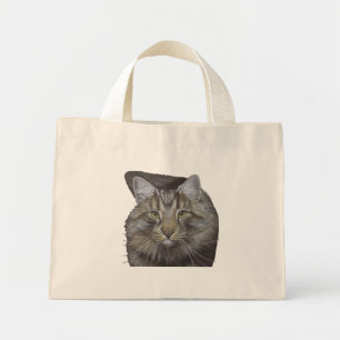 Maine Coon Cat Mini Tote Bag