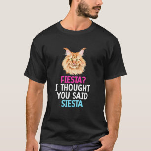 Maine Coon Cat Owner Funny Maine Coon Mum Maine Co T-Shirt