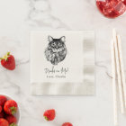 Maine Coon Cat Personalised Drink On Me