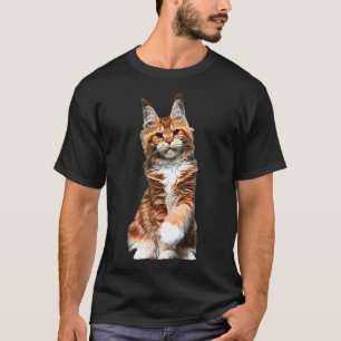 Maine Coon Cat   T-Shirt