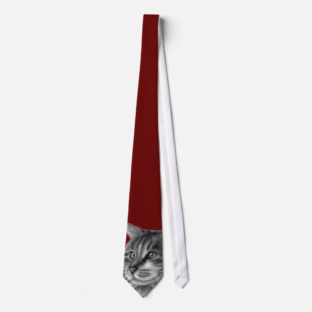 Maine Coon Cat Tie (Front)