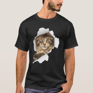Maine Coon Cats Kitten  Cute Cat  Cat T-Shirt
