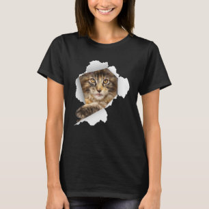 Maine Coon Cats Kitten Cute Cat Cat T-Shirt