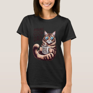 Maine Coon Dad Funny Cat Lover Pet Maine Coon Love T-Shirt