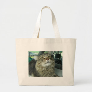 Maine Coon kitty Large Tote Bag