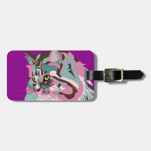 Maine Coon Luggage Tag