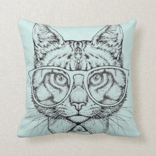 Maine Coon Portrait Cushion