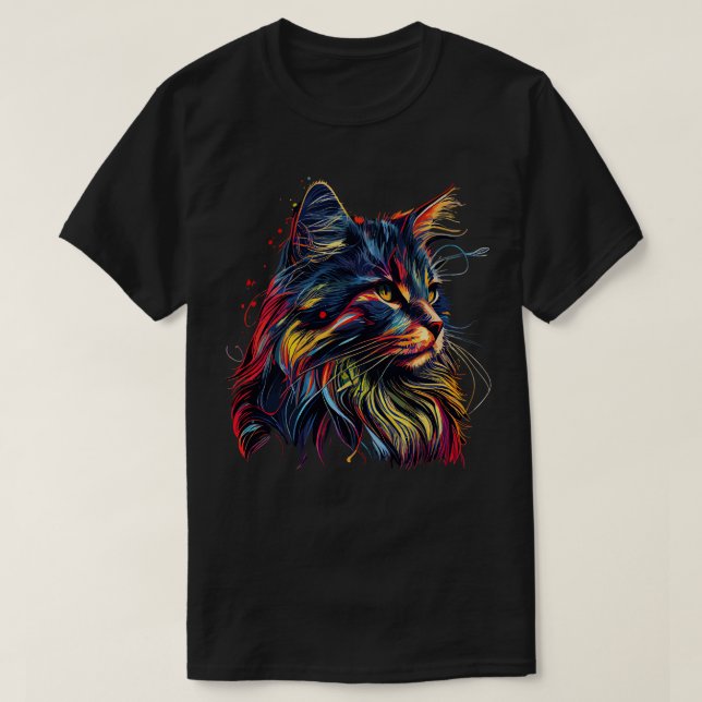 Maine Coon T-Shirt (Design Front)