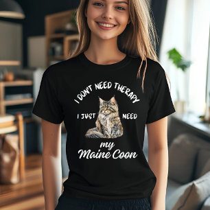 Maine Coon Therapy T-Shirt
