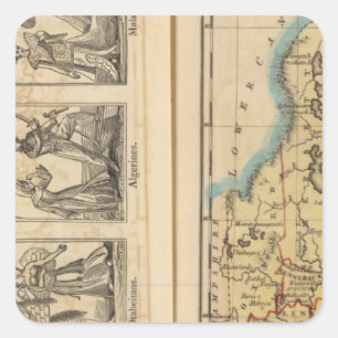 Maine Costumes Square Sticker