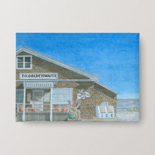 Maine General Store Watercolor