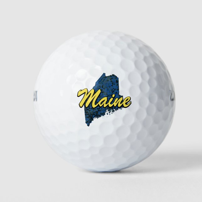 Maine Golf Balls (Front)