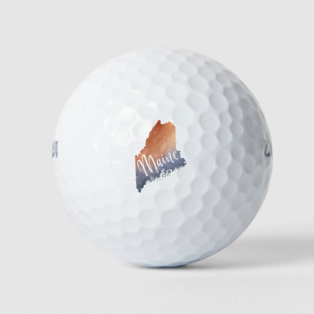 Maine Golf Balls (Front)