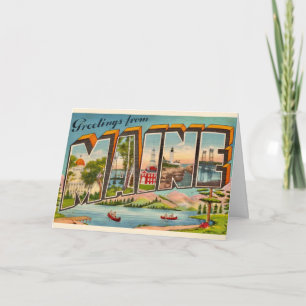 Maine Greeting Card