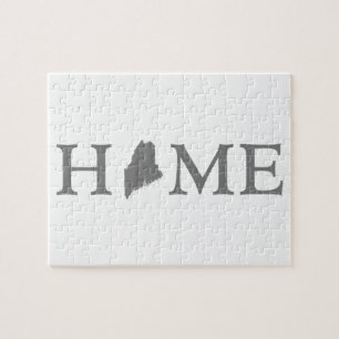 Maine Home State Jigsaw Puzzle
