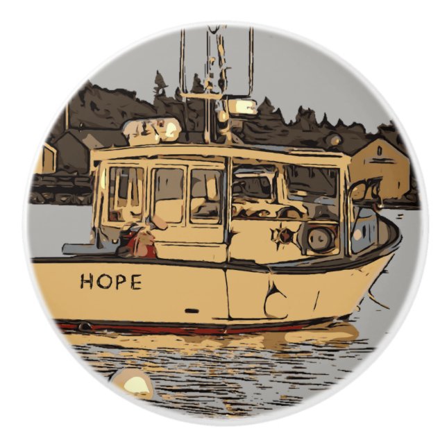 MAINE - HOPE CERAMIC KNOB (Front)