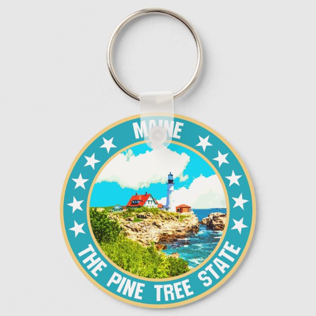 Maine                                              key ring (Front)