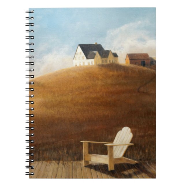 Maine Landscape 2010 Spiral Notebook (Front)