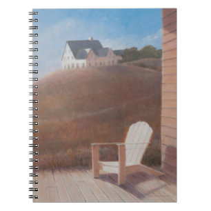Maine landscape 2012 spiral notebook