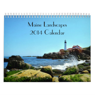 Maine Landscape Calendar 2014