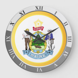 Maine Large Clock