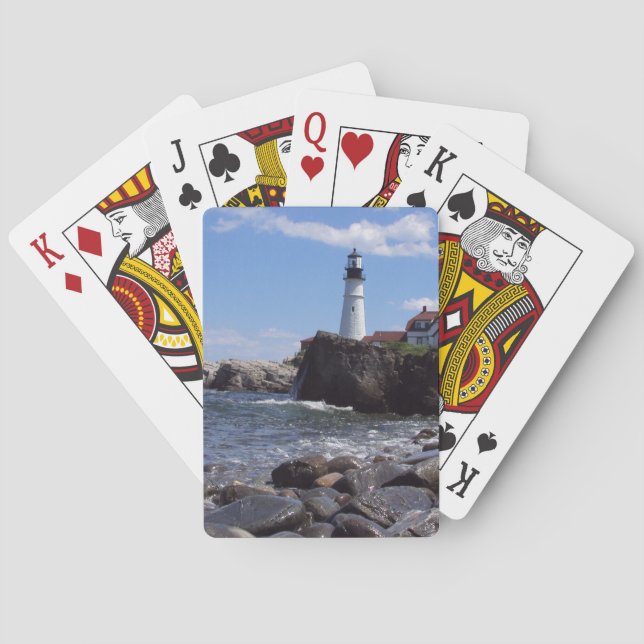 Maine Lighthouse Playing Cards (Back)