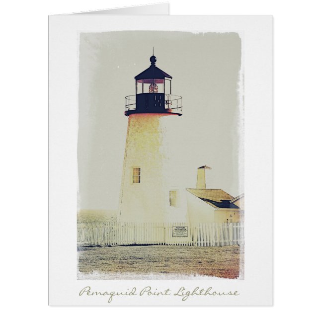 Maine Lighthouses Pemaquid Point Large (Front)