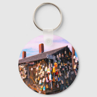 maine lobster buoys key ring