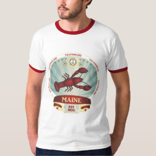Maine Lobster Crest T-Shirt