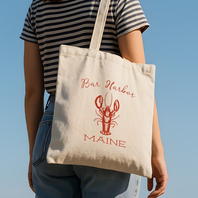Maine Lobster Fisherman Aesthetic  Tote Bag (Creator Uploaded)