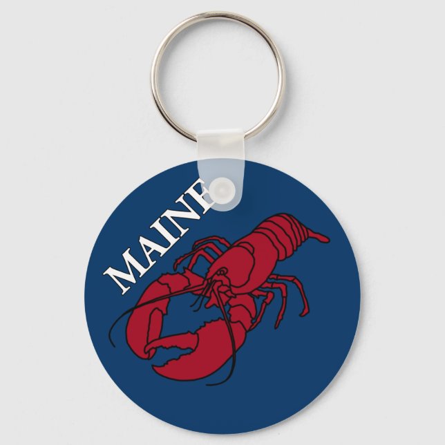 Maine Lobster Keychain (Front)