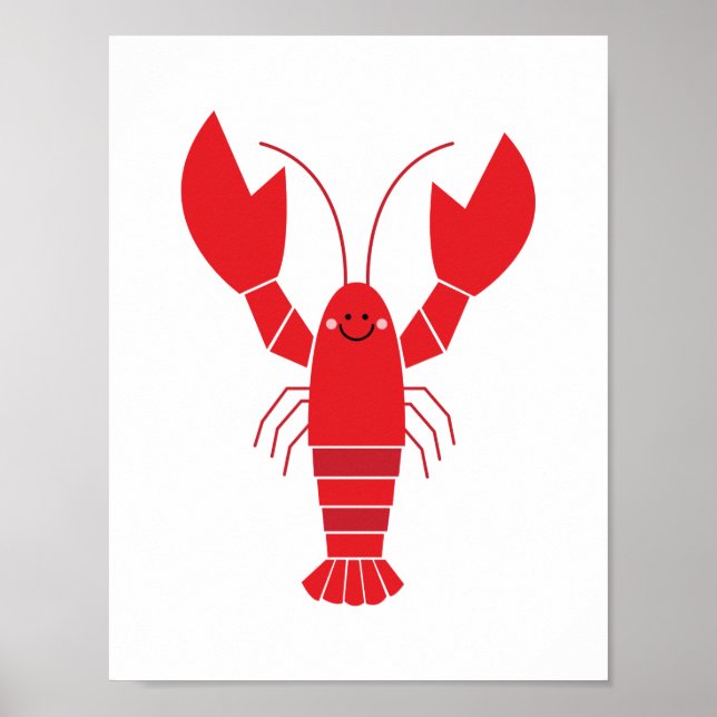 Maine Lobster Poster (Front)