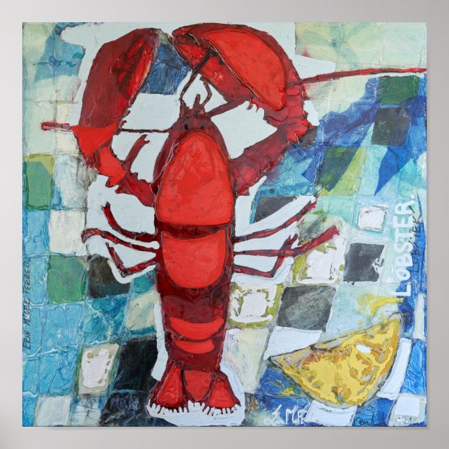 Maine Lobster Poster (Front)
