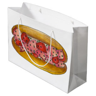 Maine Lobster Roll Sandwich Seafood Portland Food Large Gift Bag