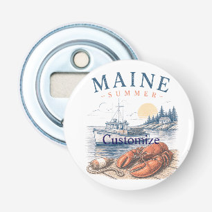 Maine Lobster Summer Fun Thunder_Cove Bottle Opener
