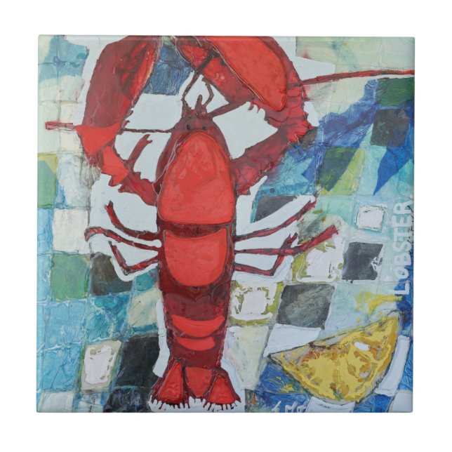 Maine Lobster Tile (Front)
