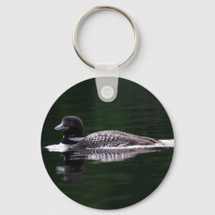 Maine Loon Key Ring