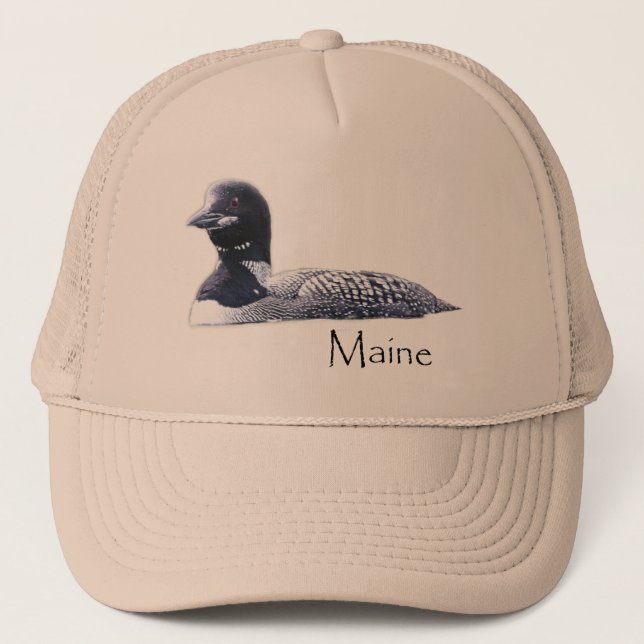 Maine Loon Trucker Hat (Front)