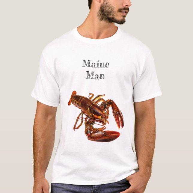 Maine Man Lobster T-Shirt (Front)