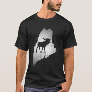 Maine Moose Hunting T-Shirt