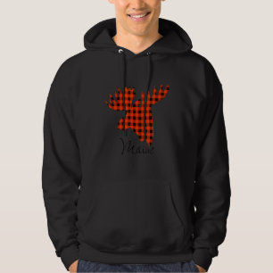 Maine Moose State Hoodie