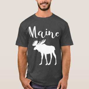 Maine Moose State Oversized T-Shirt