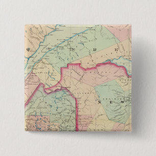 Maine, NB 15 Cm Square Badge