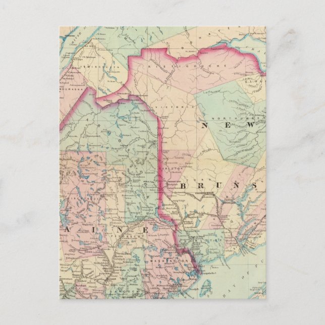 Maine, NB Postcard (Front)