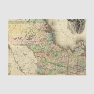 Maine, New Hampshire, Vermont, Massachusetts Tissue Paper