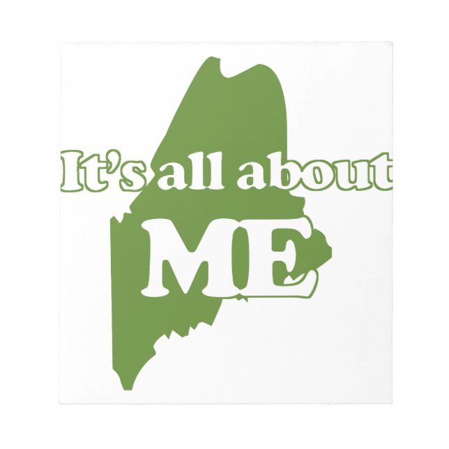 Maine Notepad (Front)