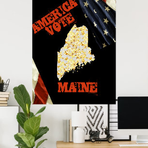 MAINE POSTER