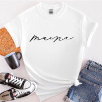 Maine Script State Women’s T-Shirt