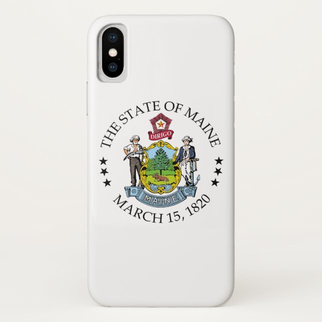 Maine sign Case-Mate iPhone case (Back)